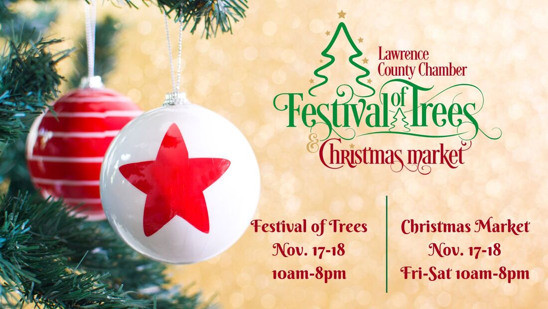 Lawrence County Chamber of Commerce Festival of Trees Home